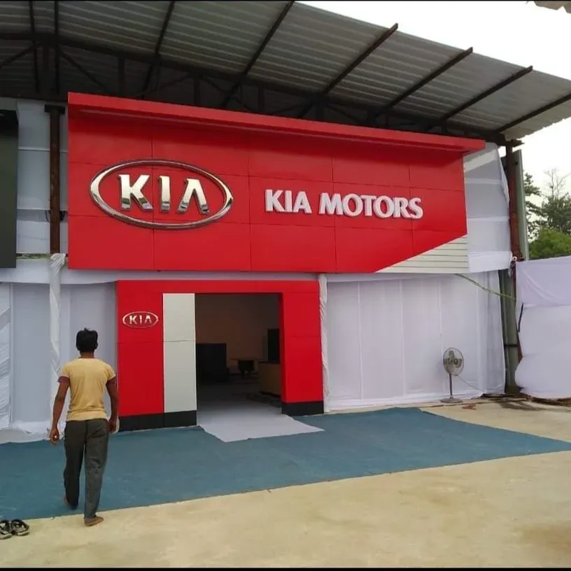 Kia Motors Showroom Facade