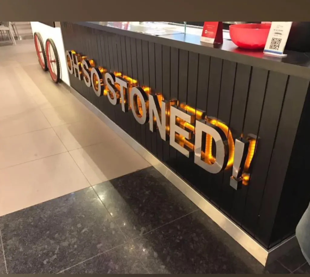 Oh So Stoned! Halo-Lit Counter