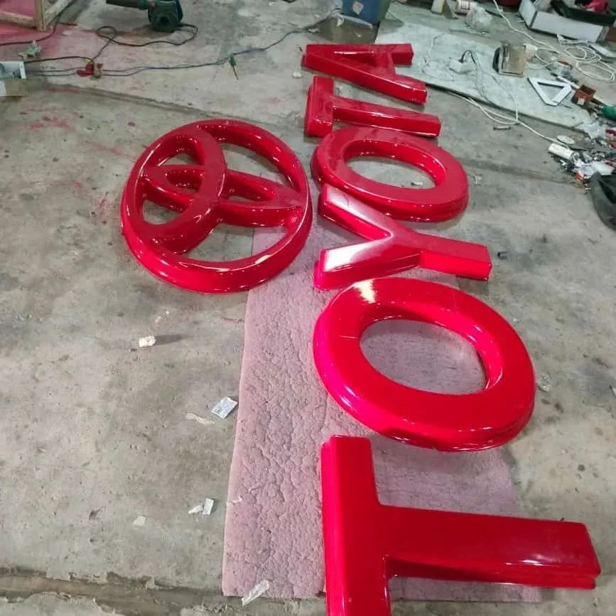 Toyota Showroom Branding